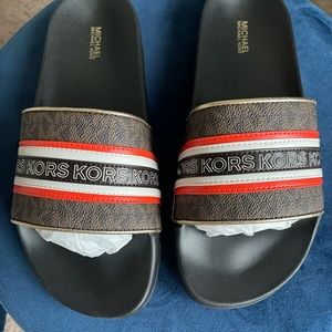 Michael Kors Slides/ size 9 *brand new